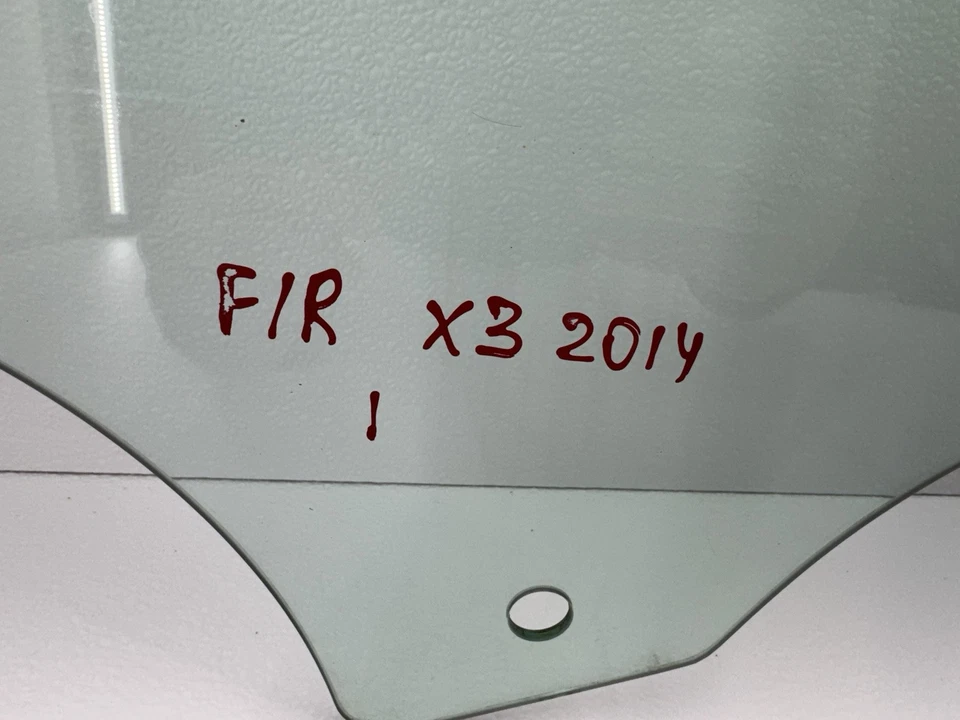 BMW X3 F25 2011-2017 puerta del lado del pasajero delantero derecho ventana cristal OEM Foto 3 de 3