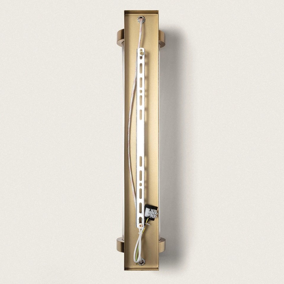 Lampe Murale Métal et Verre Marsen