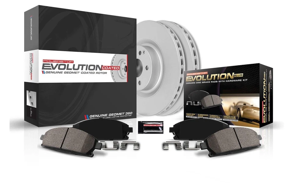 Power Stop CRK2292 Z17 Evolution Brake Kit w/ Rotors & Z17 for Front Acura CL Foto 2 de 4