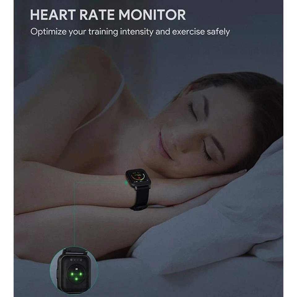 Smartwatch Fitness Uhr Bluetooth Tracker Armband Pulsuhr Sportuhr Herzfrequenz - Bild 3 von 4