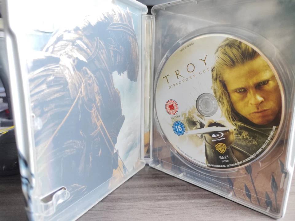 Troy - Director's Cut - Premium Collection Steelbook [2004] Free UK Postage - Image 2 of 2