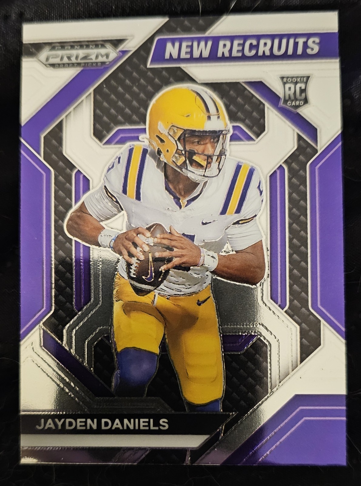 2024 Panini Prizm Draft Picks - New Recruits Jayden Daniels #NR-JDS (RC)