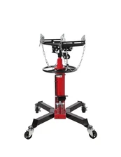 1 Red Heavy Duty Easy Maneuver Transmission Jack - Ideal for Garage/Shop - 13...