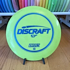 Discraft ESP Impact PFN 169 Scaled OOP Rare Old Six Speed Disc Golf