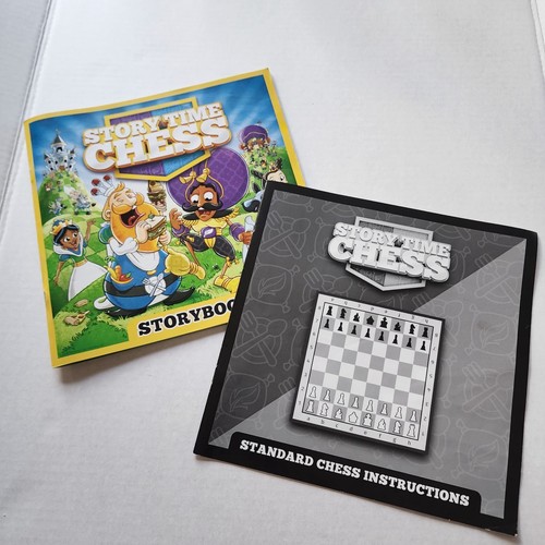 Story Time Chess Storybook + Standard Chess Thinking Cup Learning 2021 99% - Picture 7 of 12