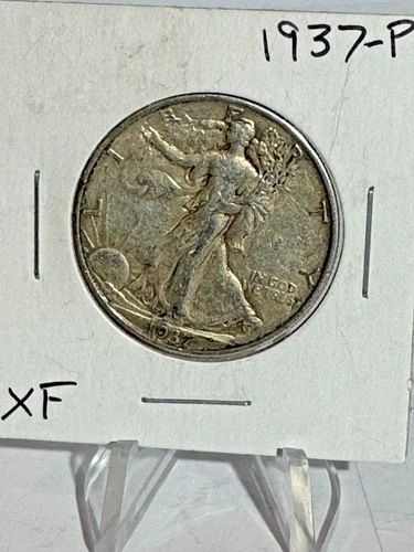 1937 Liberty Walking Half Dollar 50C in XF Condition