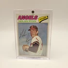 Topps 1977 Nolan Ryan 650 Angels Vintage Baseball Card w/ Screw-down Card Holder