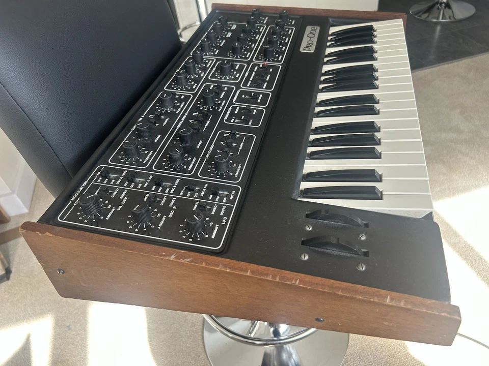 Sequential Circuits Pro One Prophet Analog Synthesizer Vintage - Image 3 of 4