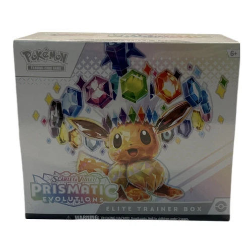 NEW Pokemon Prismatic Evolutions Elite Trainer Box ETB Sealed Free Priority Ship