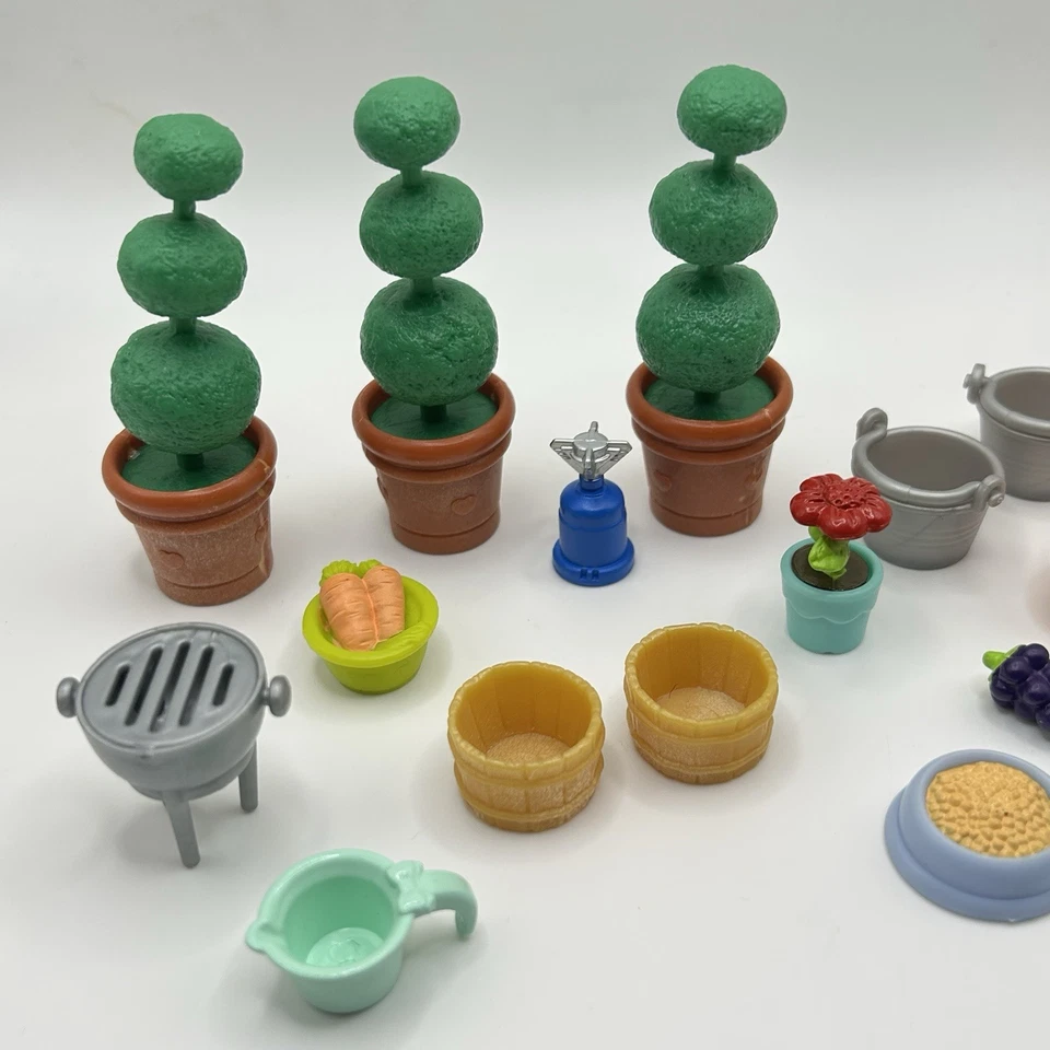 Calico Critters Sylvanian Accessories Furniture 1:16 Garden Outdoor Trees Etc - Image 2 of 4