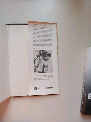 *SIGNED* New Burlington: Life And Death of An American Village by John Baskin HC - Picture 9 of 24