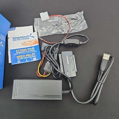 Sabrent Model USB-DSC9, USB 3.0 to SATA/IDE Hard Drive Adapter, Exc. - Picture 6 of 6