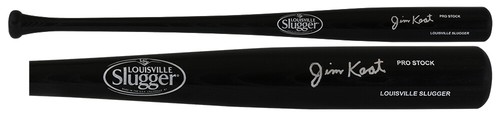 Jim Kaat Signed Louisville Slugger Pro Stock Black Baseball Bat - (SCHWARTZ COA) - Picture 2 of 2