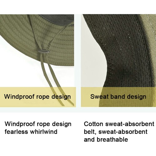 Evaporative Cooling Bucket Hat Hydro w/ UV Protection Cooler Arctic Caps Outdoor - Picture 21 of 22