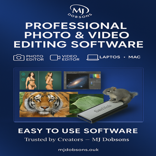 Photo & Video Editor Software – Professional Image Editing PC USB Worldwide - Picture 2 of 8