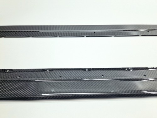 SIDE SKIRTS CARBON FIBER SPLITTERS EXTENSION BMW F90 M5 G30 - Picture 12 of 19