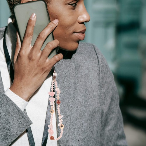 3-pak Paski na telefon komórkowy Miss Bead Charm Telefon komórkowy Koralikowa smycz - Zdjęcie 8 z 12