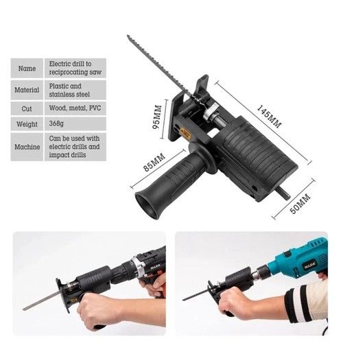 5 Pcs/Set Portable Electric Drill Modified Electric Saw Carpenters - Picture 11 of 12