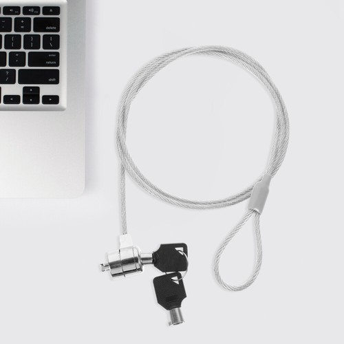 2 Sets Laptop Lock Office Computer Locking Cable Security Hardware - Afbeelding 11 van 12