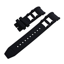 StrapsCo Silicone Rubber Replacement Watch Band Strap for Invicta Russian Diver