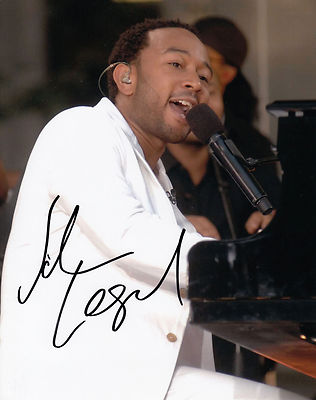 JOHN LEGEND AUTHENTIC SIGNATURE SIGNED 10X8 PHOTO AFTAL & UACC [14330]