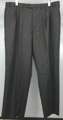 Lauren Ralph Lauren Men's 2 Button Suit Size 46 Regular Charcoal Gray 40 x 40 - Picture 5 of 9