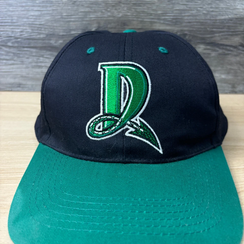 Gorra Dayton Dragons Snapback Negra Naranja Béisbol Ajustable Foto 3 de 4