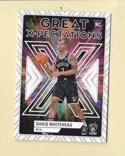 2023-24 Donruss Basketball Great X-Pectations Dariq Whitehead Nets #19 RC