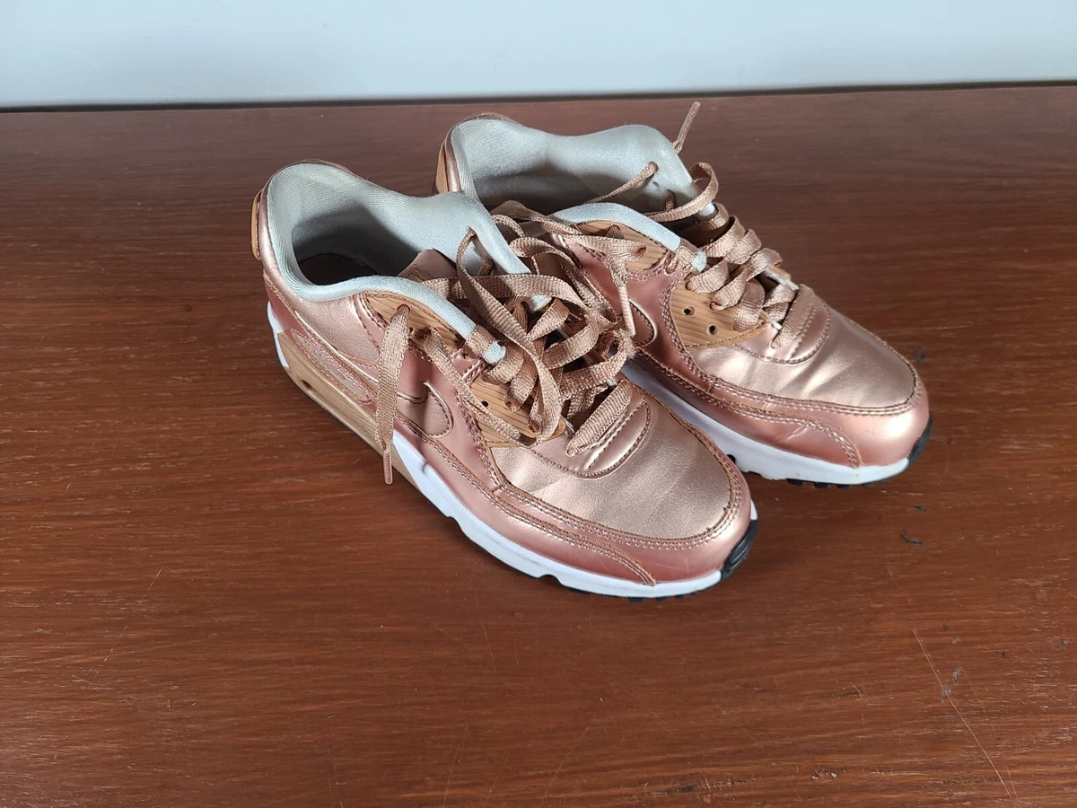 Rose gold bronze metallic clearance nike air max 90
