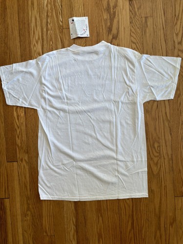 T-shirt Jackie Robinson 'Crossing the Line' LA Times vintage 1997 (uomo XL) - Foto 6 di 8