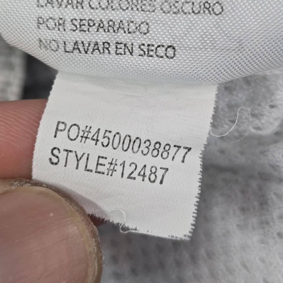 Pantalones Cortos Fox Hombre 36 Gris Rayas Bermudas Botón 11" Entrepierna Foto 4 de 4