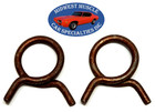 Ford Mercury 11/16" O.D. Corbin Style Spring Heater Radiator Hose Clamps 2pcs TL