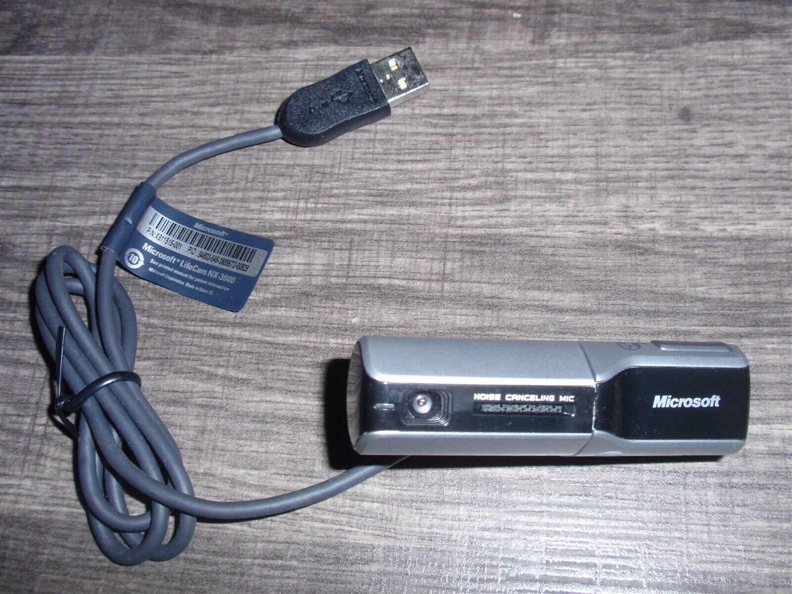 aankomen vat Bewijs Microsoft LifeCam NX-3000 WebCam USB 2.0 Web Camera Model 1120 Used Web Cam  Mic | eBay