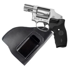 Tactical IWB Leather Gun Holster Holder for Most J Frame .38 Special Revolvers