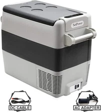 53 QT Car Portable Freezer Mini Fridge Travel Camping Outdoor Truck 12V Cooler