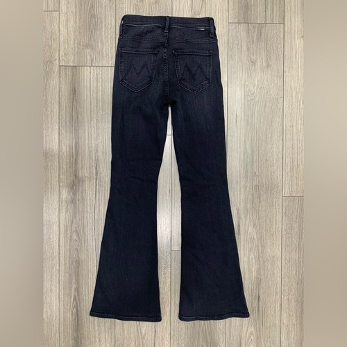 Mother The Weekender Fray Jeans In Deep End Wash Size 24 Flare NWT - Picture 16 of 16