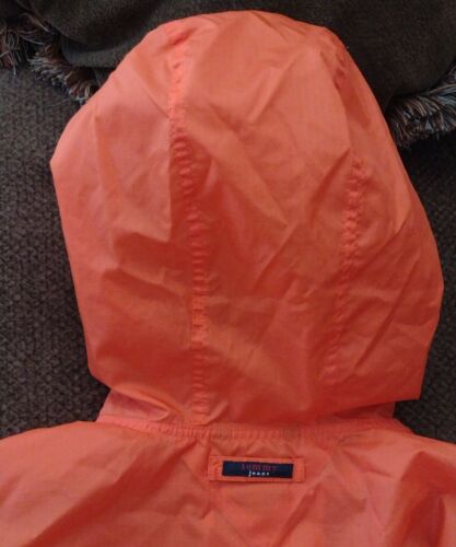 Suéter Rompevientos Talla M De Colección Años 90 Tommy Hilfiger Naranja Anorak 1/4 SNAP Bandera Rompevientos Usado en Excelente Condición - Imagen 8 de 12