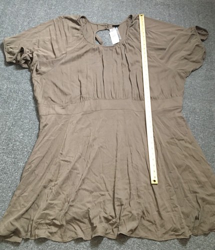 Torrid Womens Dress 6 Mini Skater 30 Puff Sleeve 6X NWT - Picture 10 of 14
