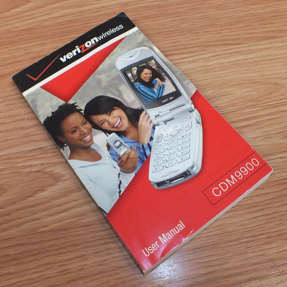 Replacement Manual Only FOR Verizon Wireless AUDIOVOX CDM9900 Cellular Phone  - Image 2 of 3
