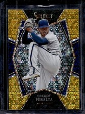 2022 Panini Select #168 Freddy Peralta Gold Disco #/10