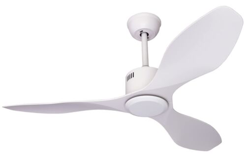 Goozegg 48-inch Ceiling Fan with No LightsReversible DC Motor, White...