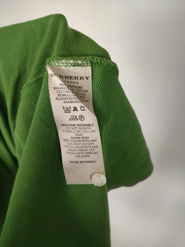 BURBERRY MAGLIA POLO DONNA TG. M T-SHIRT WOMAN ITALY CASUAL VINTAGE - Photo 8 sur 8