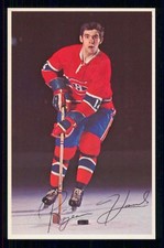 1969-71  MONTREAL CANADIENS POSTCARDS  REJEAN HOULE  NO CREDIT LINE  J7457