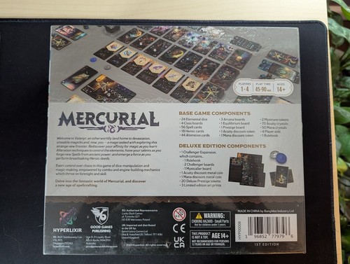 Mercurial Deluxe Edition by Hyperlixir SEALED - Picture 2 of 3