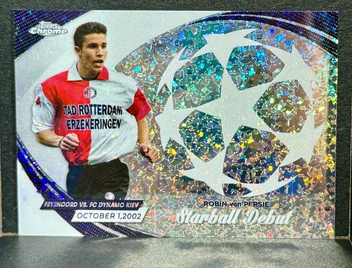 Robin Van Persie - 2023-24 TOPPS CHROME UEFA - Starball Debut