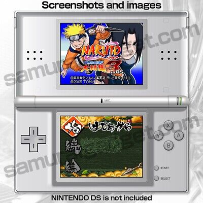 Naruto Saikyo Ninja Daikesshu 3 for DS Nintendo Japan 2005 for sale online