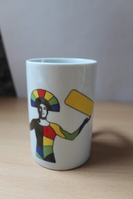Kaffee Tasse  Kaffeebecher Porzellan Werbung Sammler Black Jack
