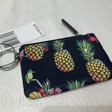 Vera Bradley Lighten Up ZIp ID Case in Toucan Party NWT