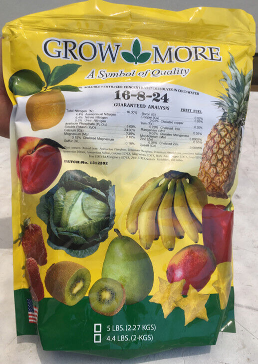 Banana Fertilizer - Fruit Fuel Fertilizer - Fruit and Vegetable 5lb Bag 16-8-24