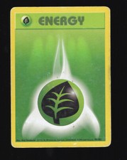 Pokemon Base Set Unlimited Grass Energy 99/102